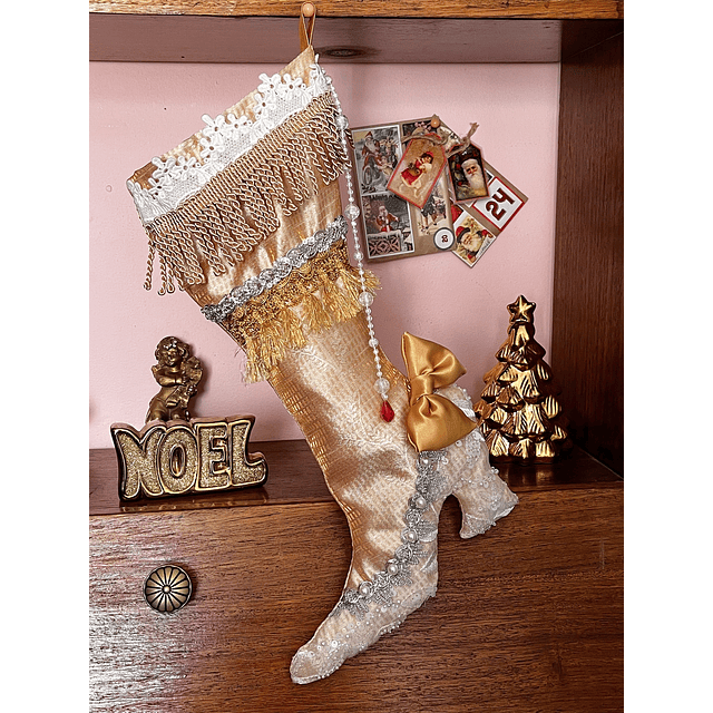 Bota navideña Victoriana 