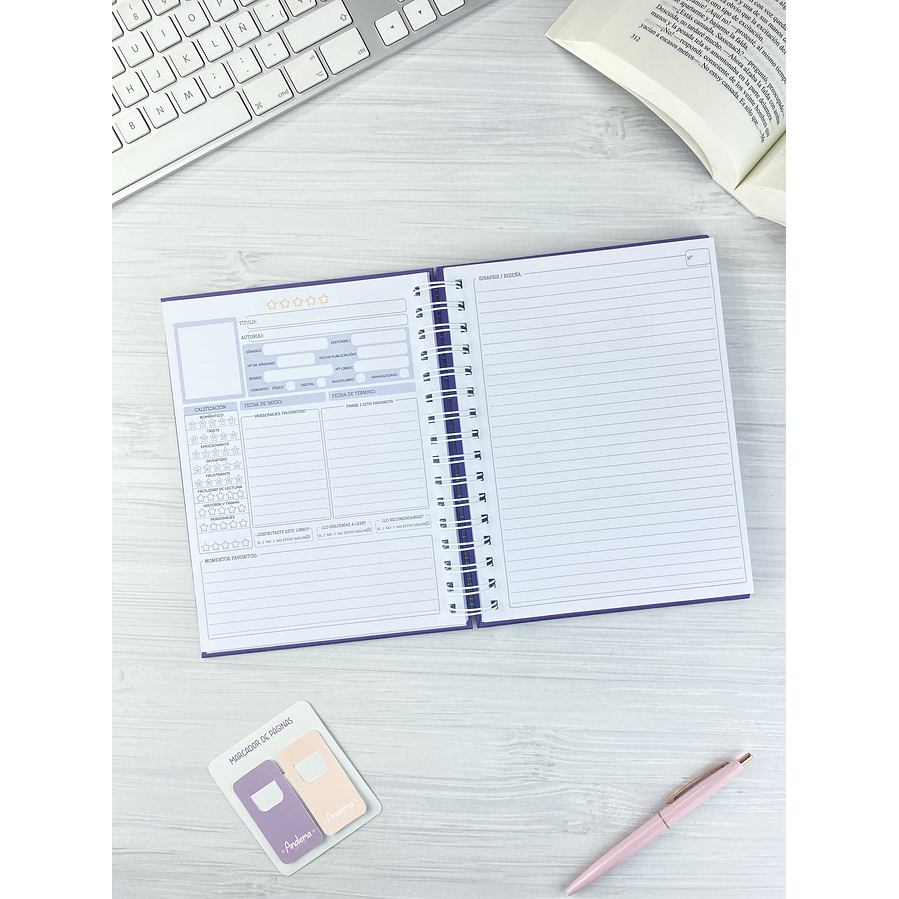 Planificador Literario (portada personalizada) 1