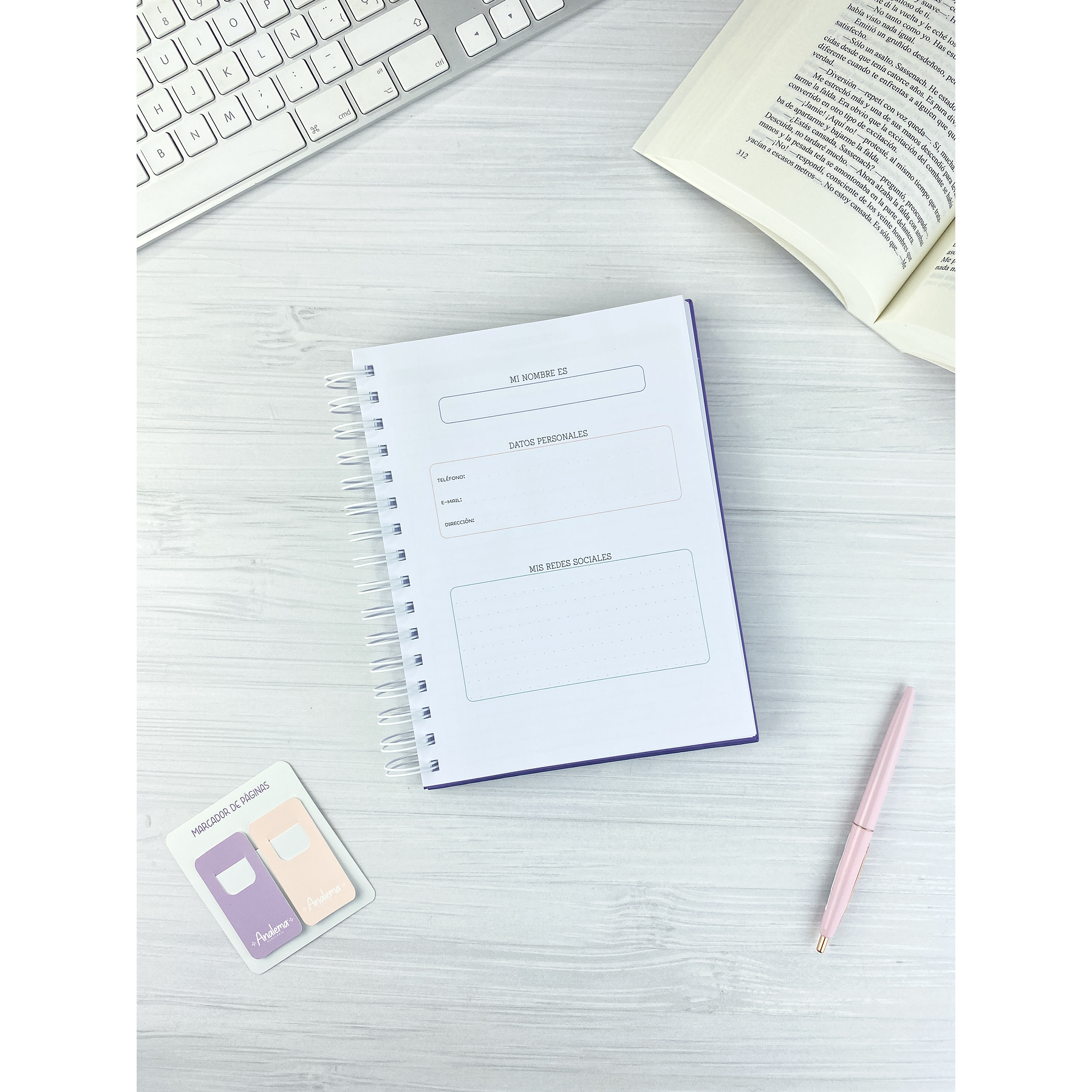 Planificador Literario (portada personalizada) 2