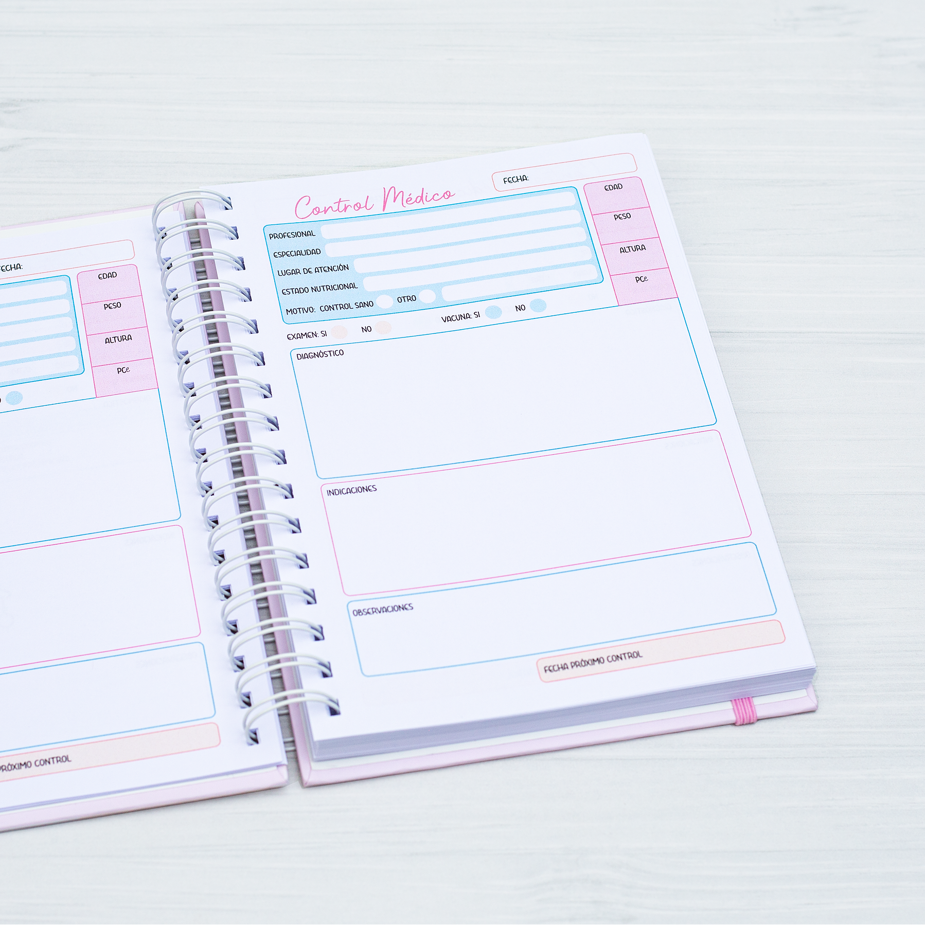 Agenda Pediátrica Jirafa I 7