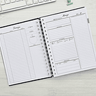 Agenda Fechada 2025 (interior color negro)+✨Regalitos por PREVENTA 5