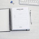 Agenda DIARIA fechada 2025 / color Negro +🤩Regalitos por PREVENTA  2