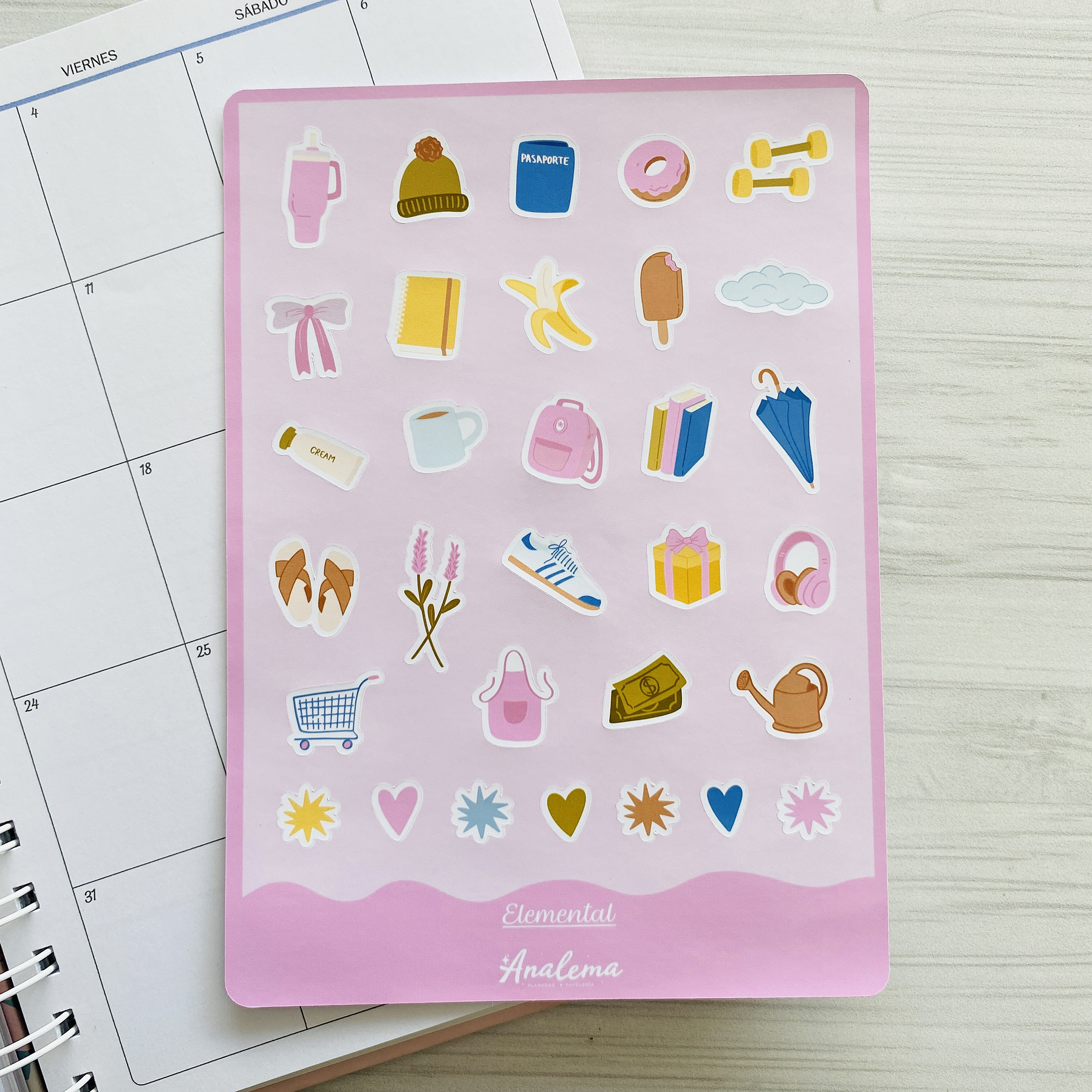 Stickers Elemental 1