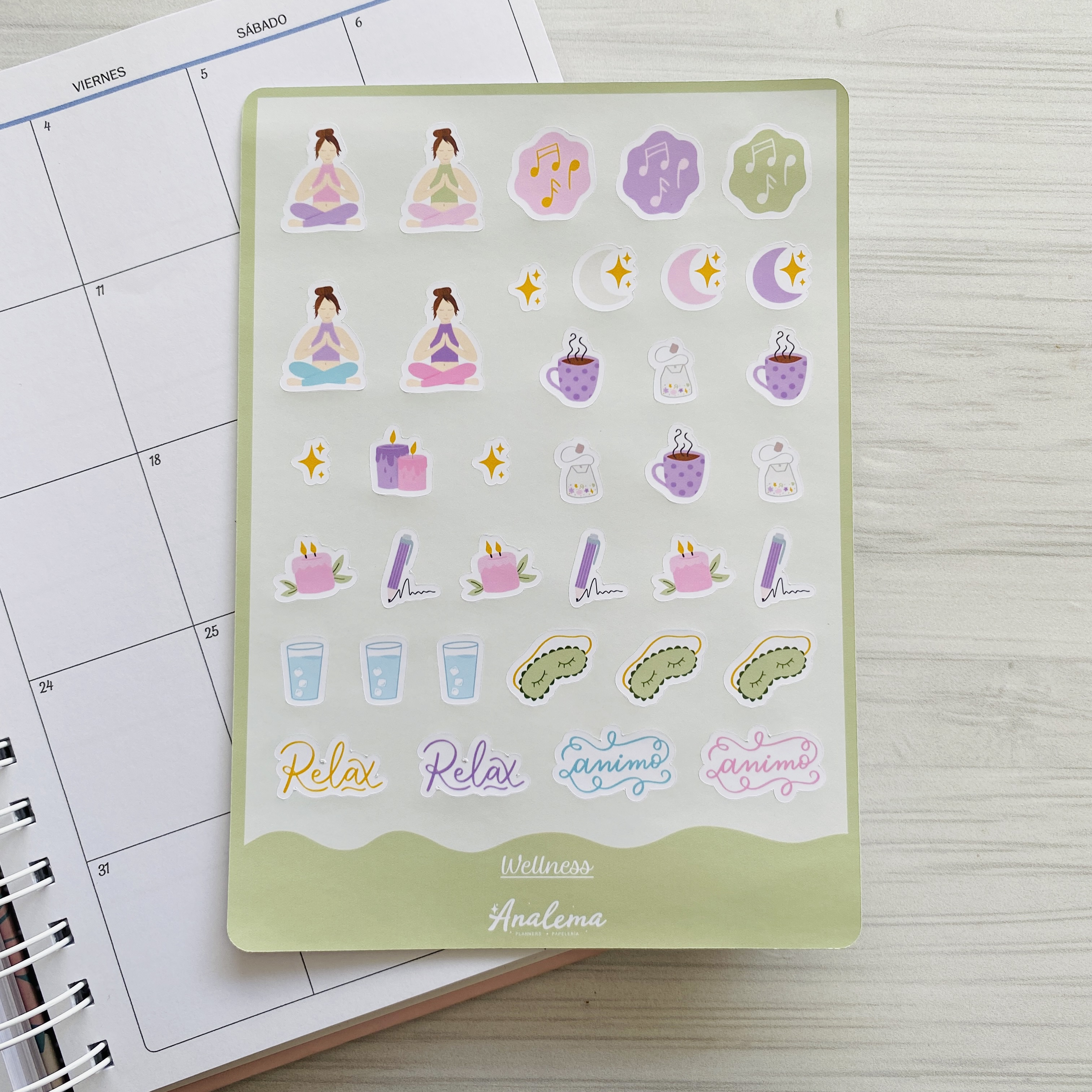 Stickers Wellness