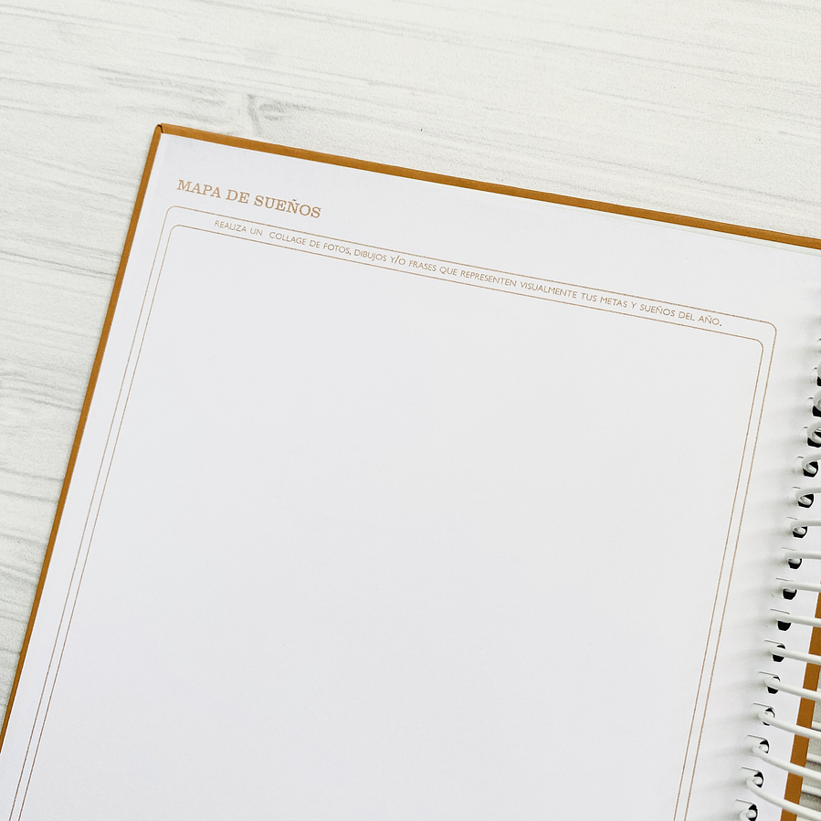 Planner 2 días por página / Cocoa / Portada Personalizada 3