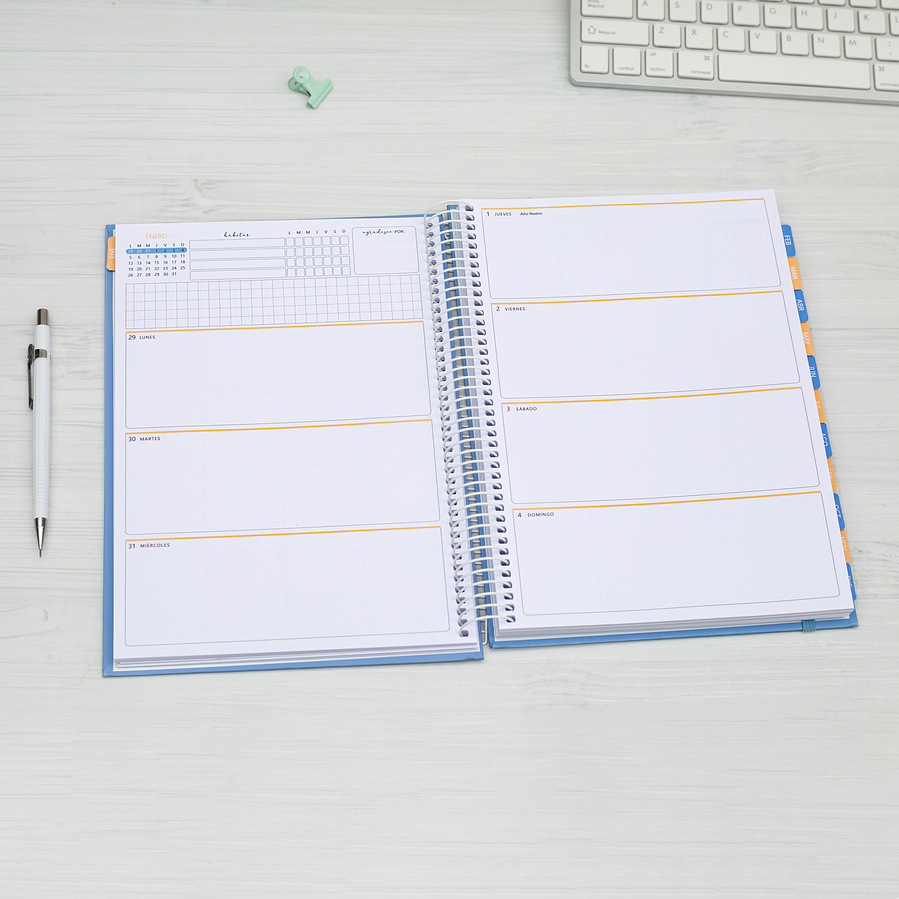 Agenda 2026 Personal / Color Energy / Tamaño Extra  7