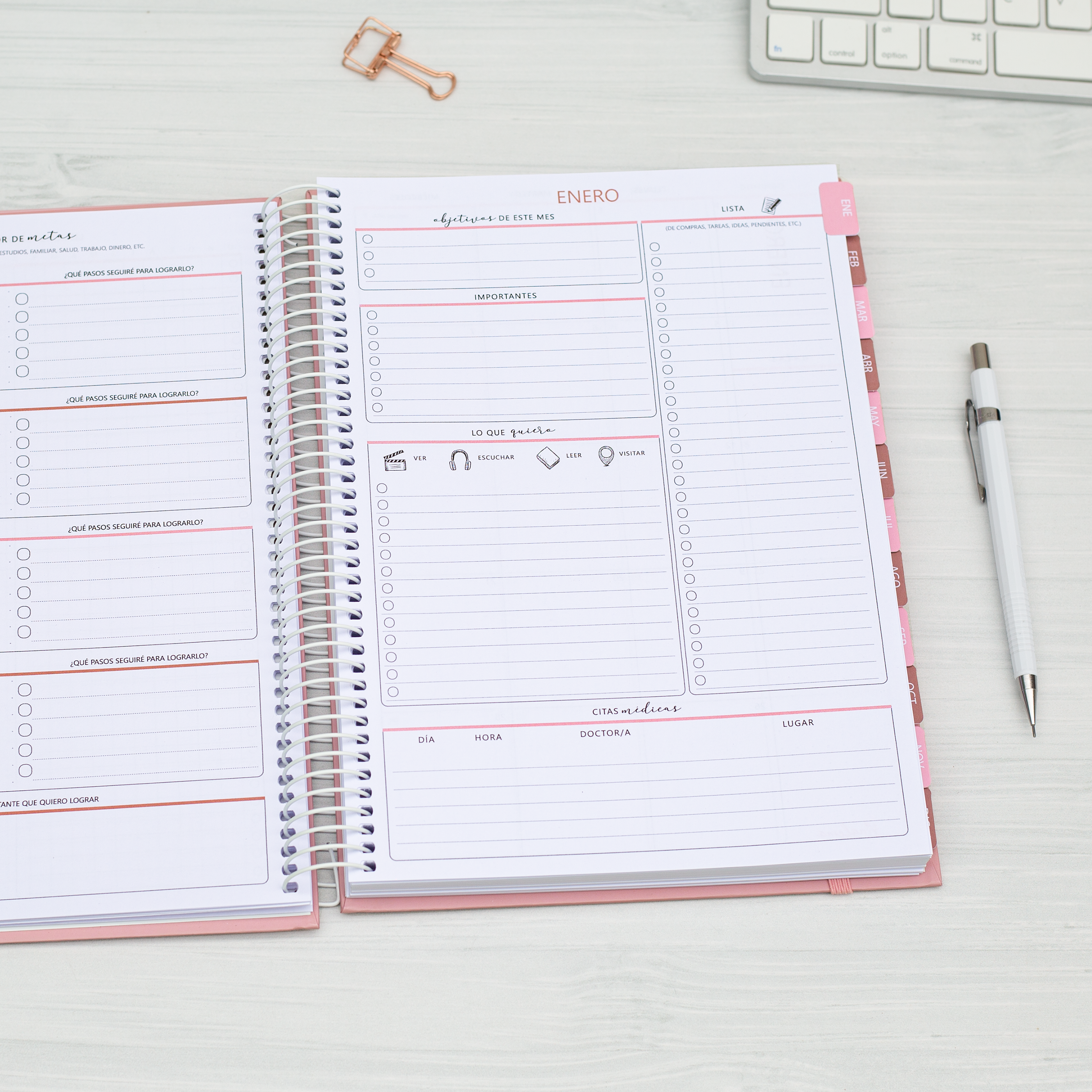 Agenda fechada / Romance / Tamaño Extra / 2027