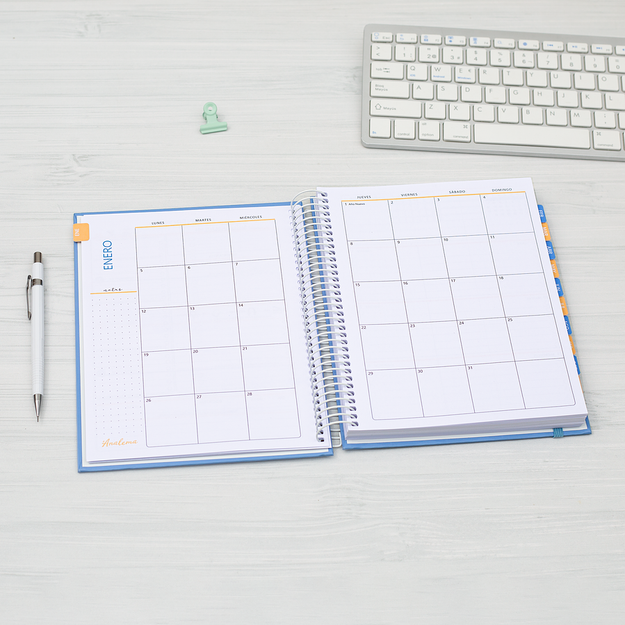 Agenda 2026 Personal / Color Energy / Tamaño Clásico 6