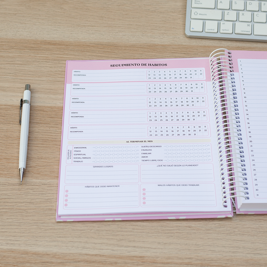 Súper Planner Aurora / Agenda Personalizada 11