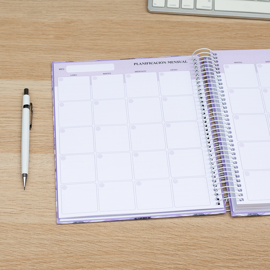 Súper Planner Malva / Agenda Personalizada 13
