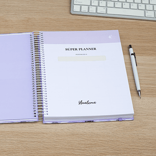 Súper Planner Malva / Agenda Personalizada
