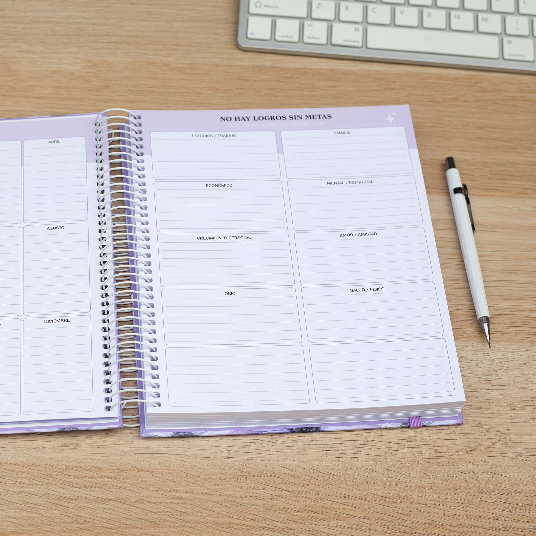 Súper Planner Malva / Agenda Personalizada 3