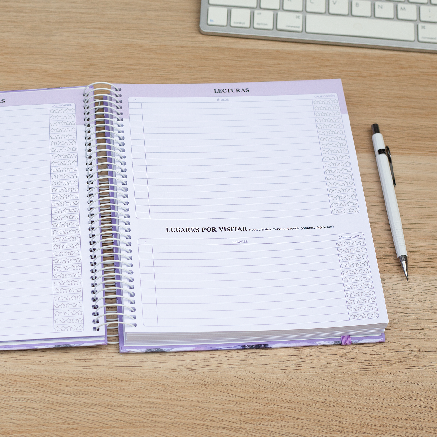 Súper Planner Malva / Agenda Personalizada 8