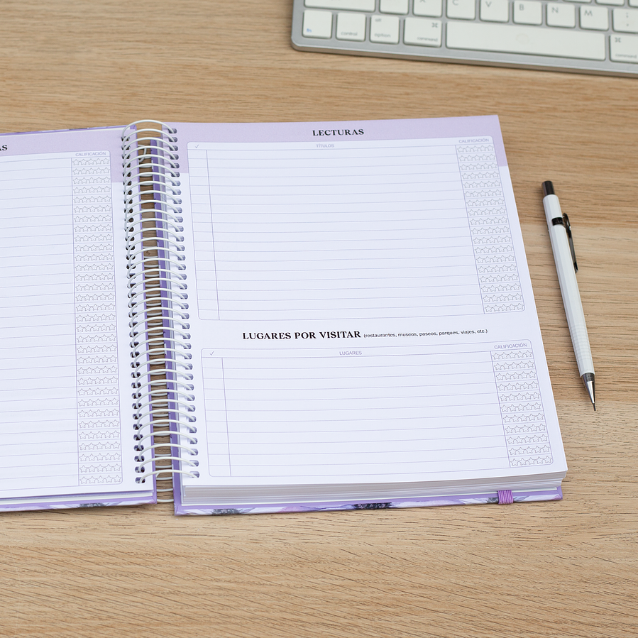 Súper Planner Malva / Agenda Personalizada 8