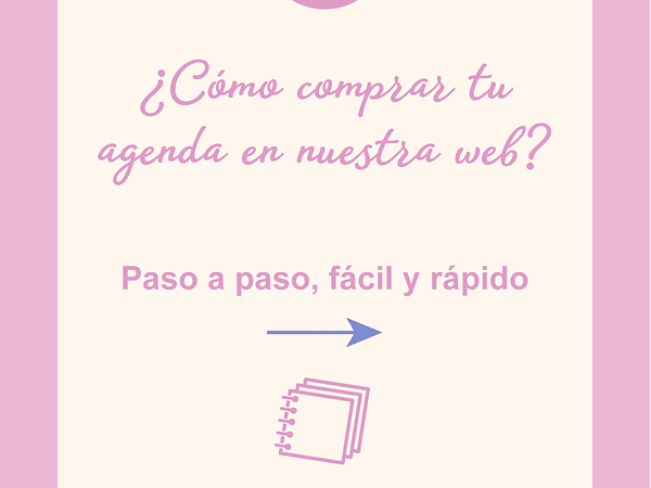 Comprar tu agenda paso a paso