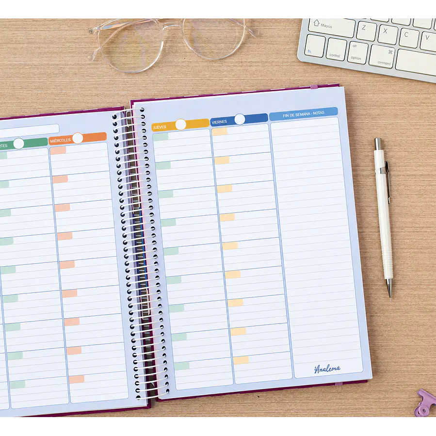 Agenda Docente 2027 en Español / color Wild / + Regalos Preventa 5