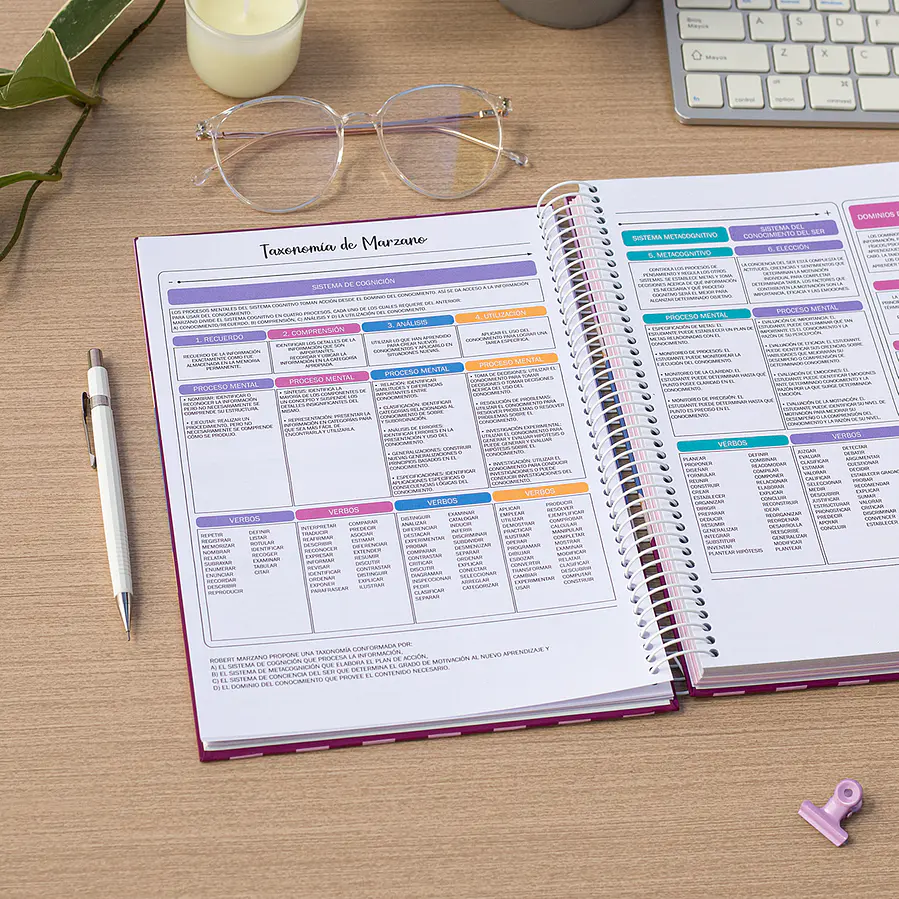 Agenda Docente 2027 en Español / color Sweet / Hojas Removibles + Regalos Preventa 4