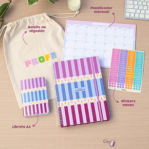 Pack Docente 2027 Sweet / Portada personalizada / Box Regalo