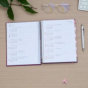Agenda fechada / Romance / Tamaño Clásico + Regalos Lanzamiento