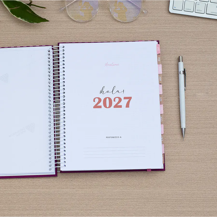 Agenda fechada / Romance / Tamaño Clásico + Regalos Lanzamiento 1