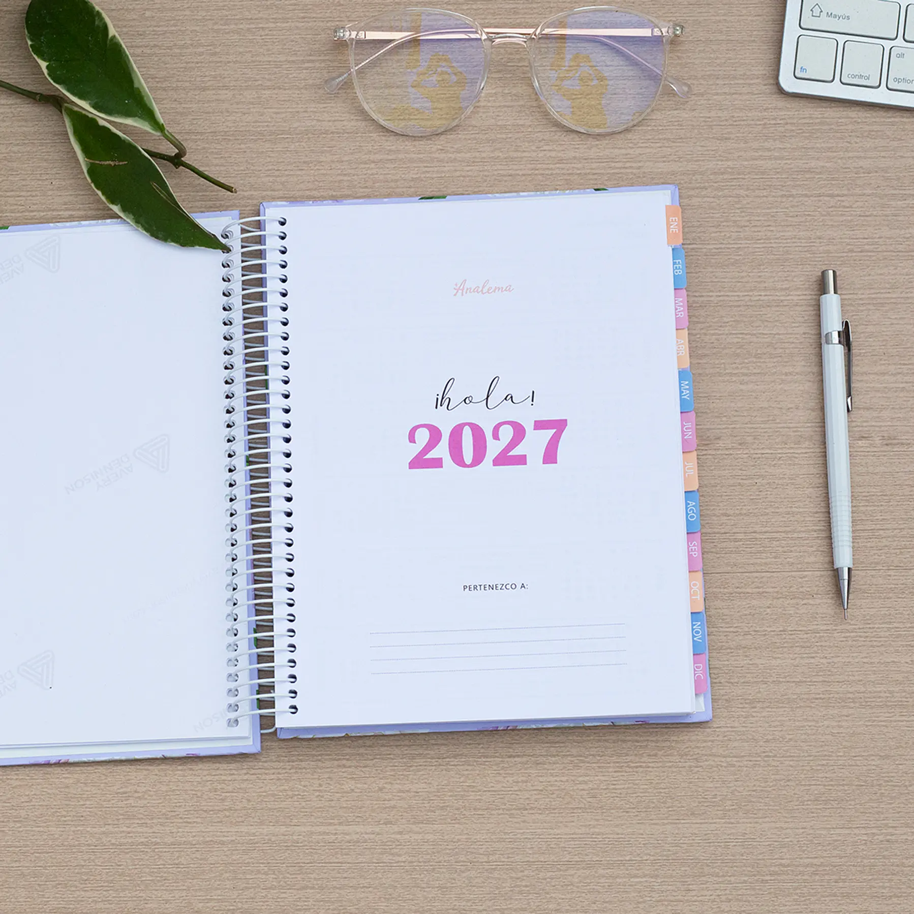 Agenda fechada / Bloom / Tamaño Clásico + Regalos Lanzamiento 1