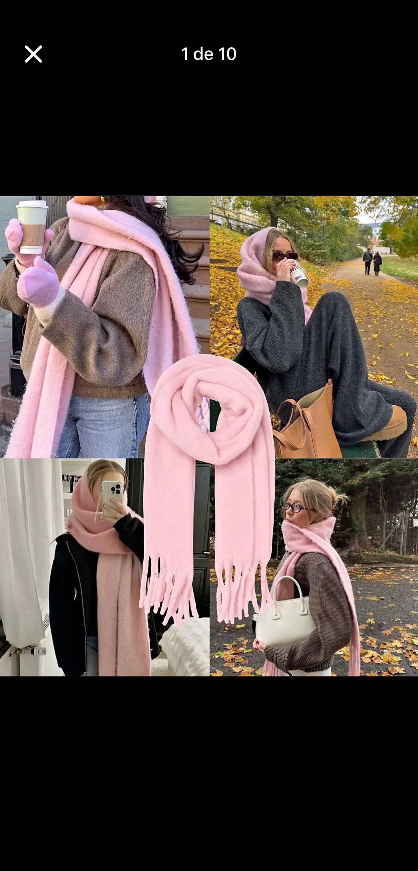 MAXI BUFANDAS LISAS MARAVILLOSAS ÉXITO EN VENTA  3
