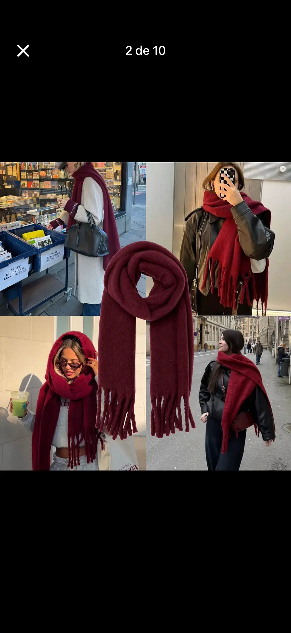 MAXI BUFANDAS LISAS MARAVILLOSAS ÉXITO EN VENTA  4