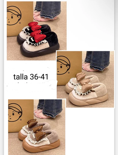 PANTUFLAS MUJER