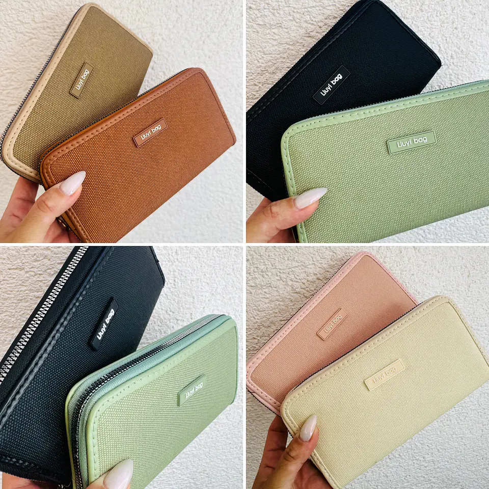 HERMOSAS BILLETERAS LOTE 6 UNIDADES COLORES SURTIDOS 1