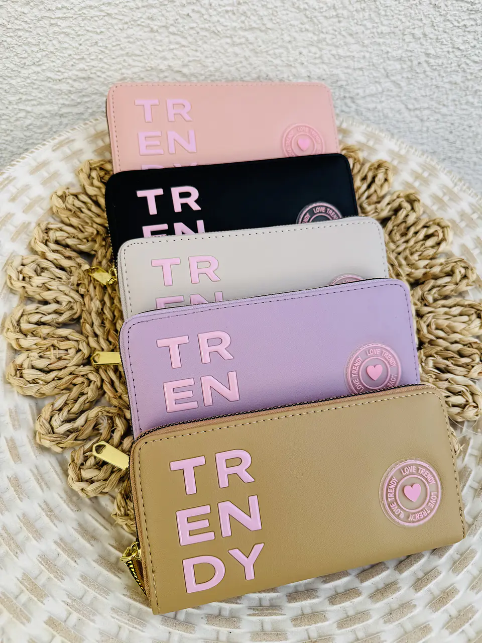 BILLETERAS LARGAS ESTILO ECOCUERO LOTE 6 UNIDADES 2