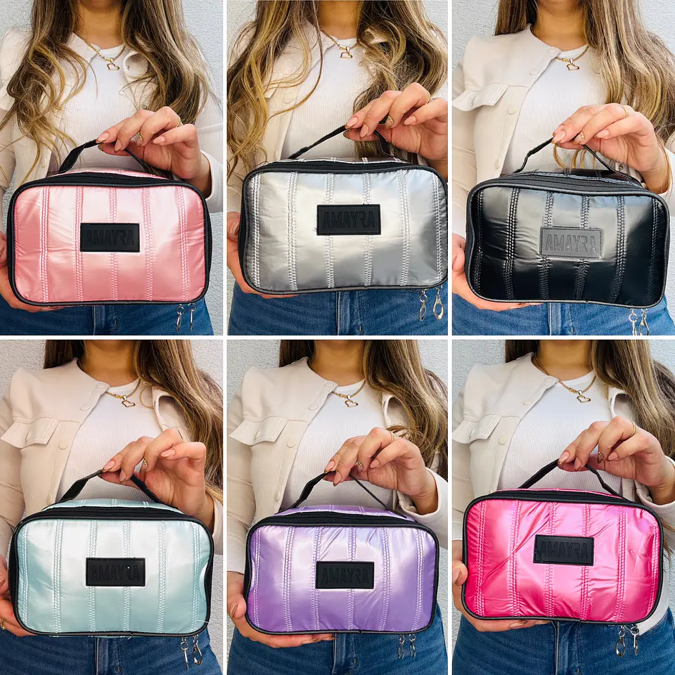 ESTUCHES/COSMETIQUEROS LOTE 6 UNIDADES 1