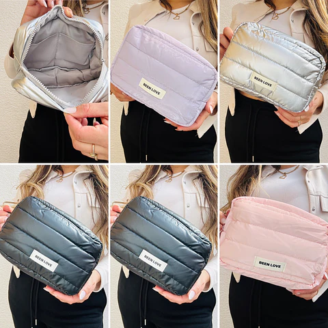 ESTUCHES ESTILO PUFF LOTE 6 UNIDADES 