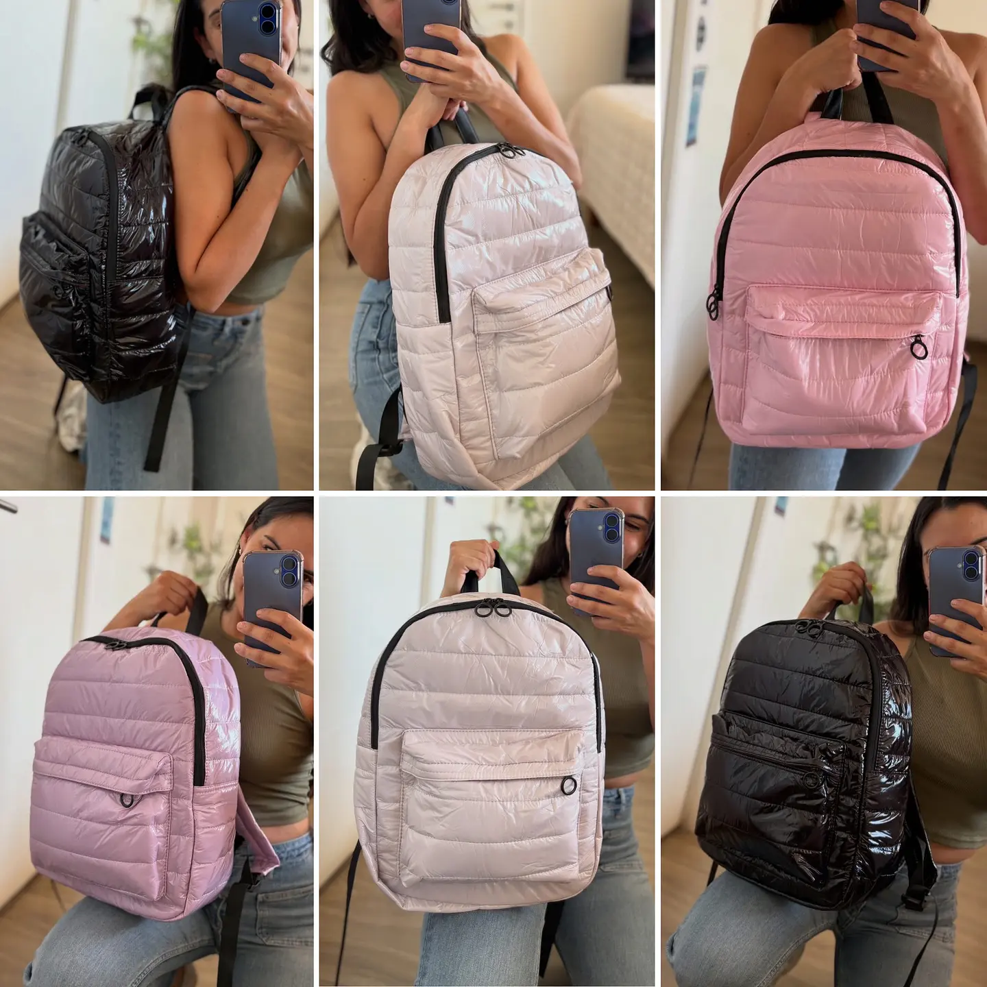 MOCHILAS ESTILO BUBBA LOTE 6 UNIDADES 1