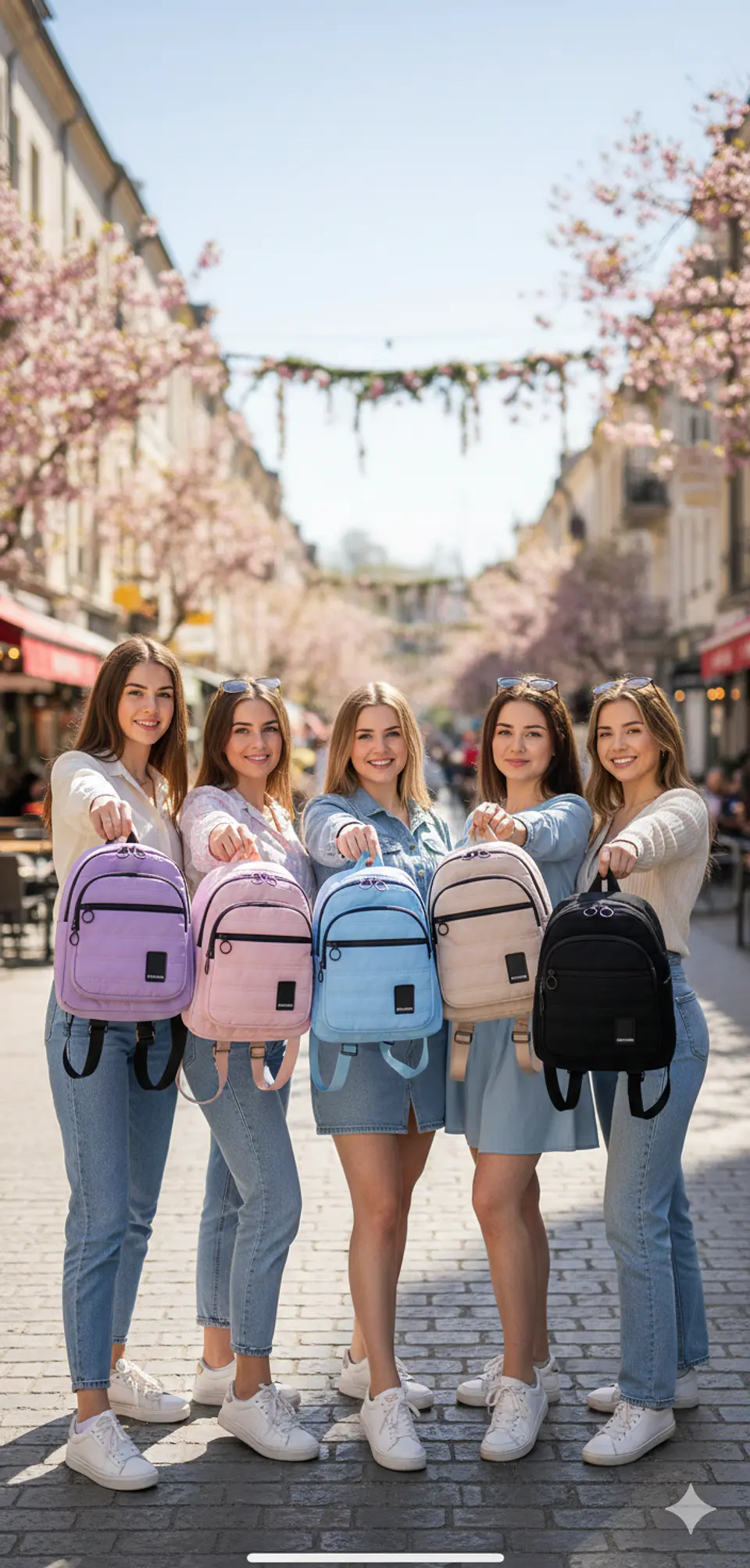MOCHILAS ESTILO BUBBA LOTE 6 UNIDADES COLORES SURTIDOS  1