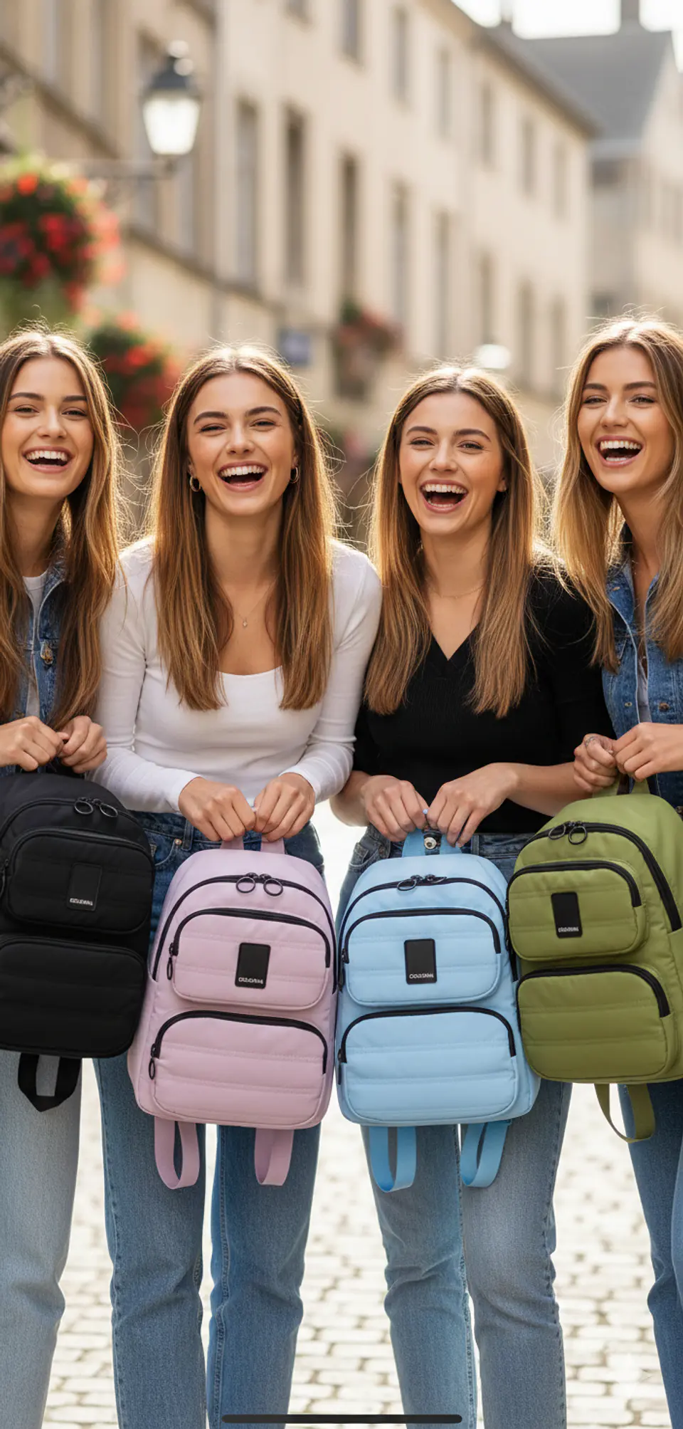 MOCHILAS ESTILO BUBBA LOTE 6 UNIDADES COLORES SURTIDOS  1