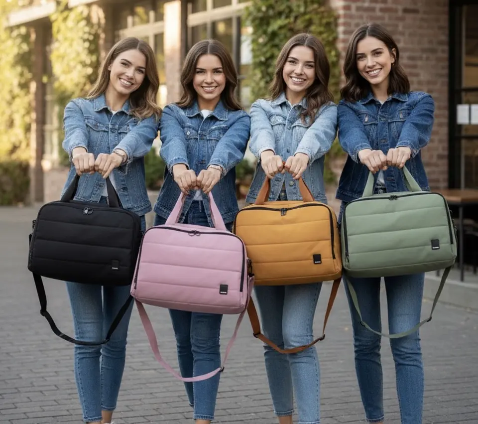 BOLSO DEPORTIVO LOTE 6 UNIDADES COLORES SURTIDOS 1