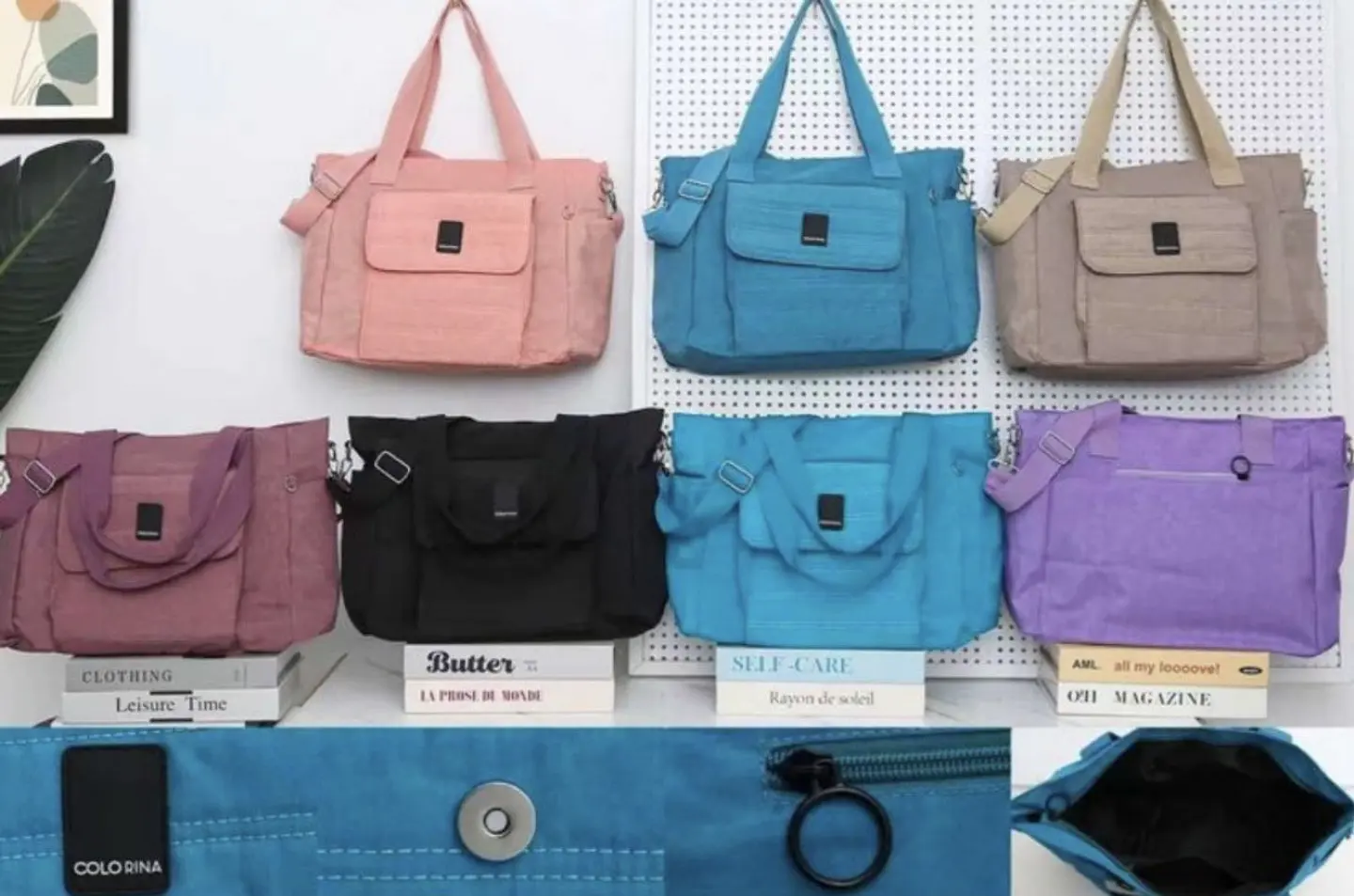 BOLSOS ESTILO BUBBA LOTE 6 UNIDADES  1