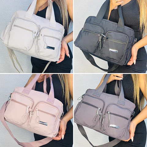 BOLSOS ESTILO KIPLING LOTE 6 UNIDADES COLORES SURTIDOS