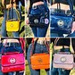 CARTERAS CHAROL LOTE 6 UNIDADES COLORES SURTIDOS  - Miniatura 1