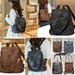 MOCHILAS CARTERAS 2/1 ANTIRROBO LOTE 6 UNIDADES COLORES SURTIDOS  - Miniatura 1