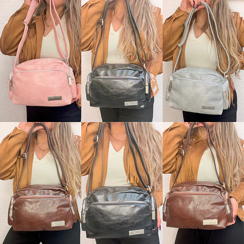 HERMOSA BANDOLERA ESTILO ECOCUERO LOTE 6 UNIDADES X $42.000