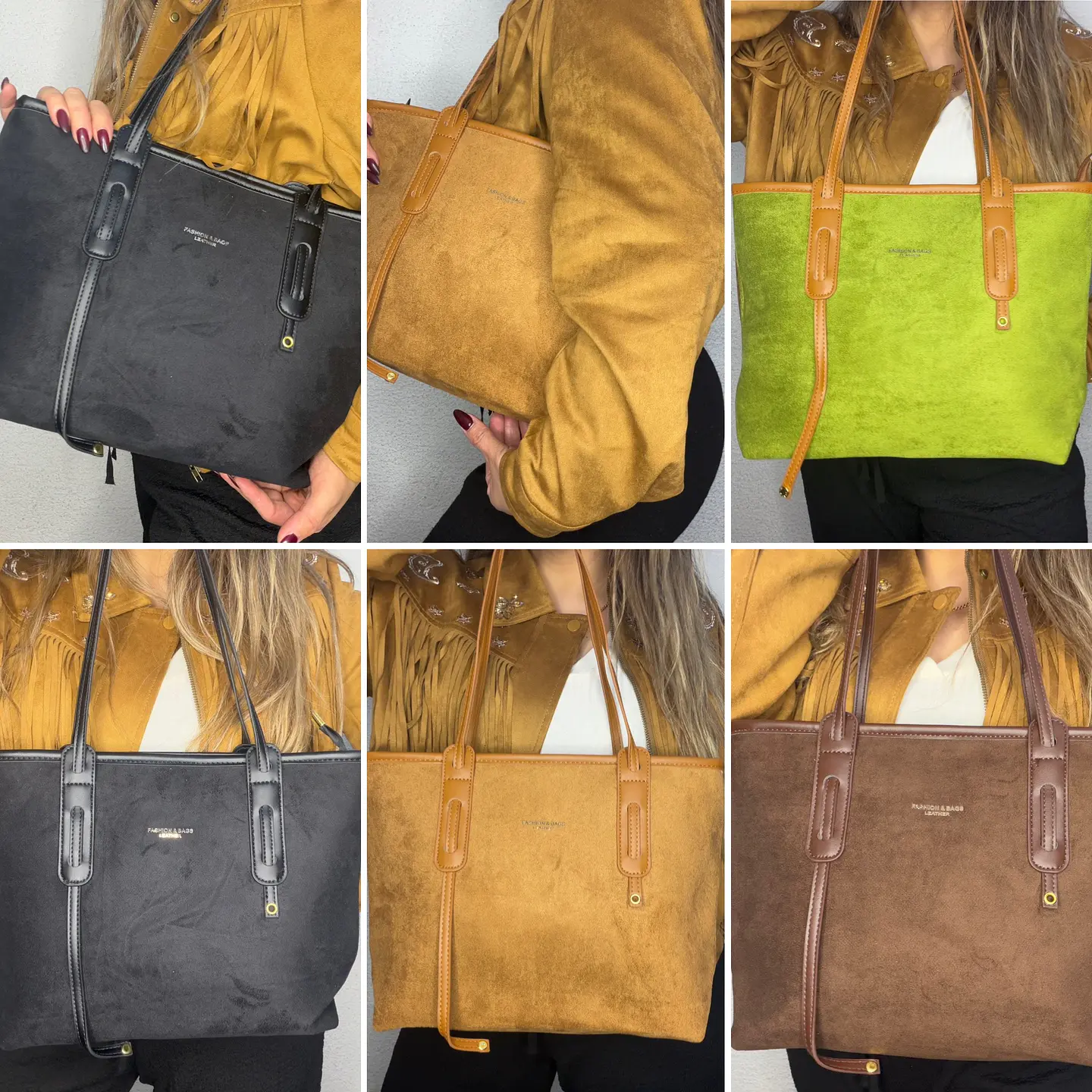HERMOSAS CARTERAS ESTILO ECOCUERO CALIDAD LOTE 6 UNIDADES  1