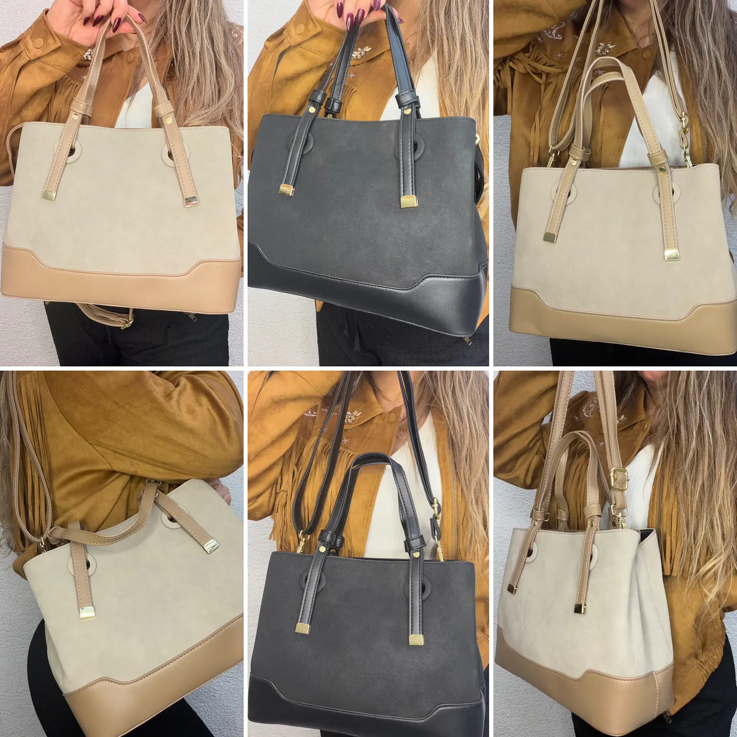 HERMOSAS CARTERAS ESTILO ECOCUERO 2 POSICIONES CALIDAD LOTE 6 UNIDADES  1