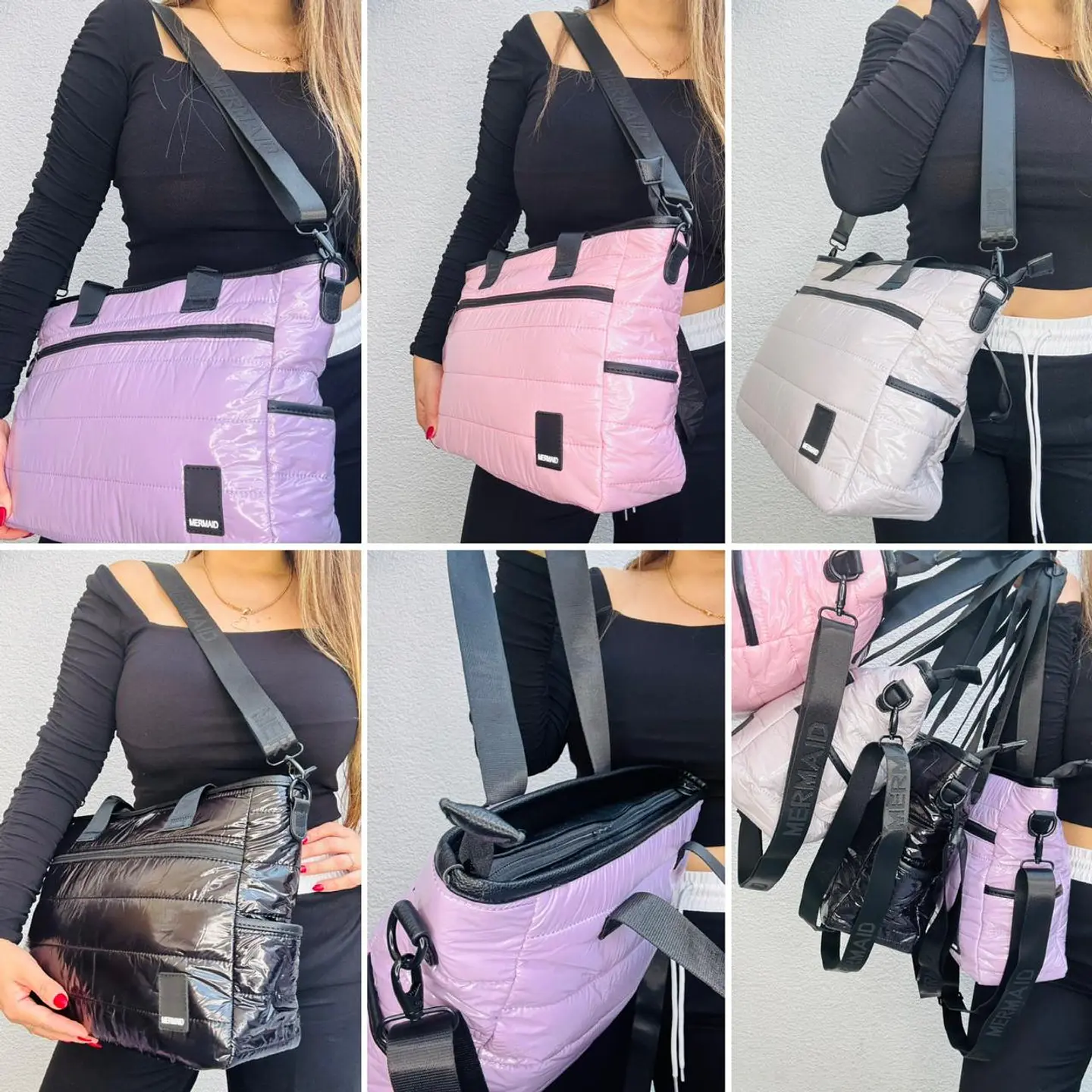 BOLSOS ESTILO BUBBA LOTE 6 UNIDADES  1