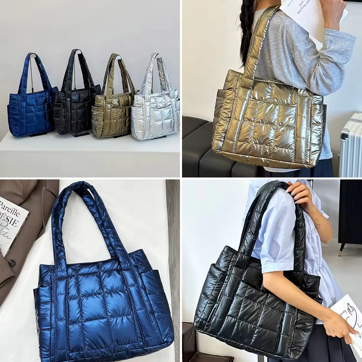 BOLSOS VIAJE, GYM USO DIARIO HERMOSOS !! LOTE 6 UNIDADES  1