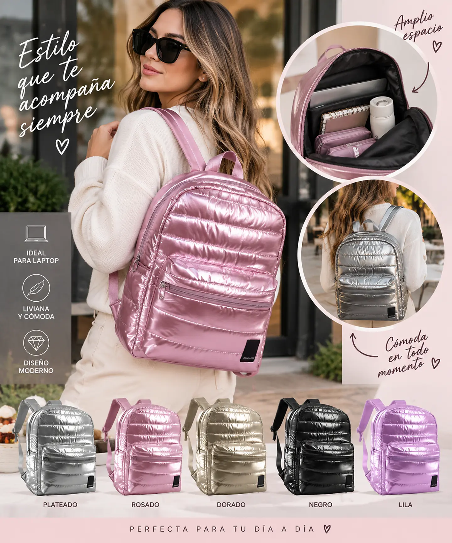 OFERTA LOTE MOCHILA ESTILO BUBBA COLORES SURTIDOS 1
