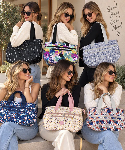 OFERTA BOLSOS 💣🛒💅  ESTILO KIPLING LOTE 6 UNIDADES DISEÑOS SURTIDOS