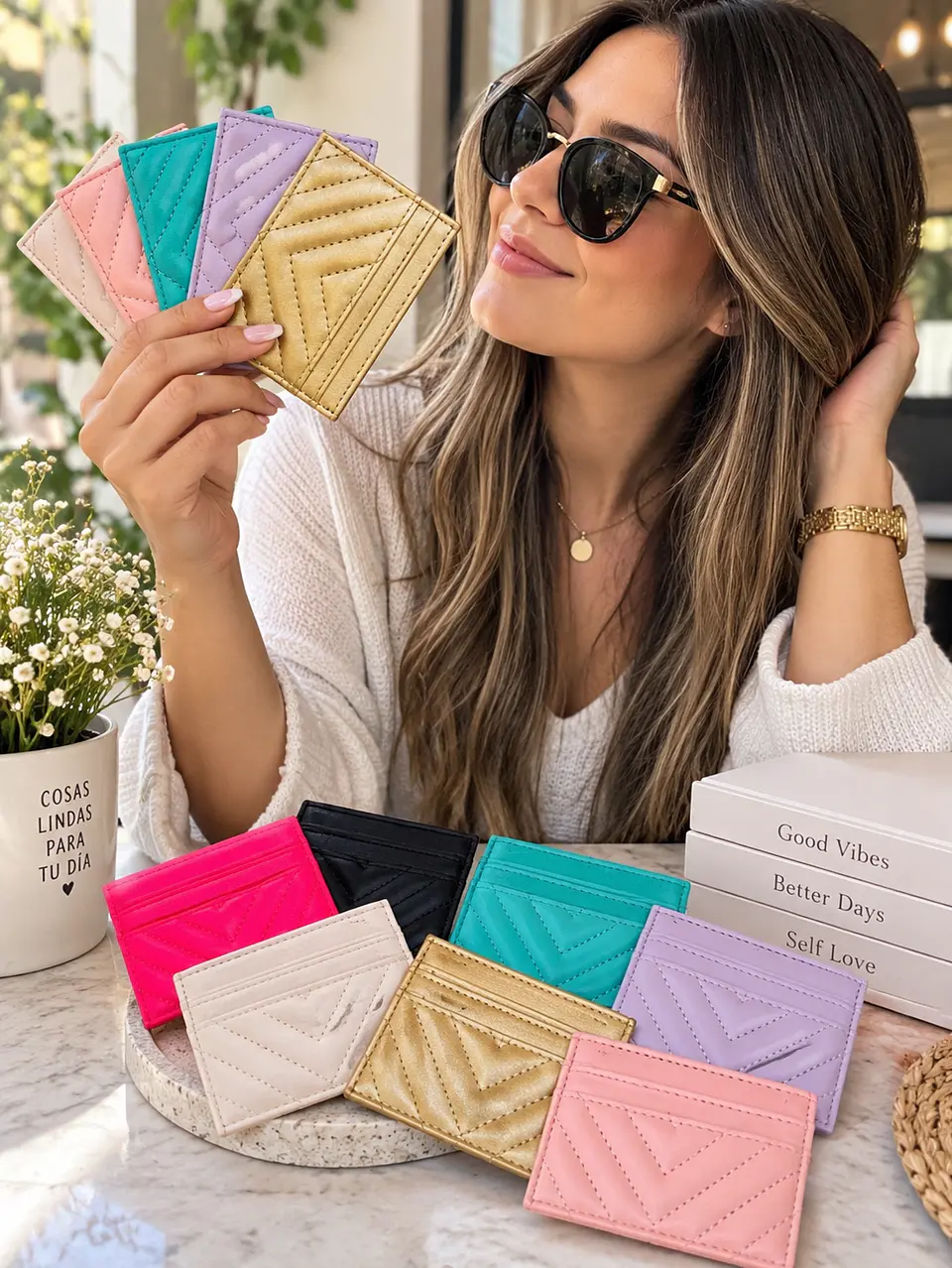 BELLOS TARJETEOS  LOTE 12 UNIDADES COLORES SURTIDOS 1