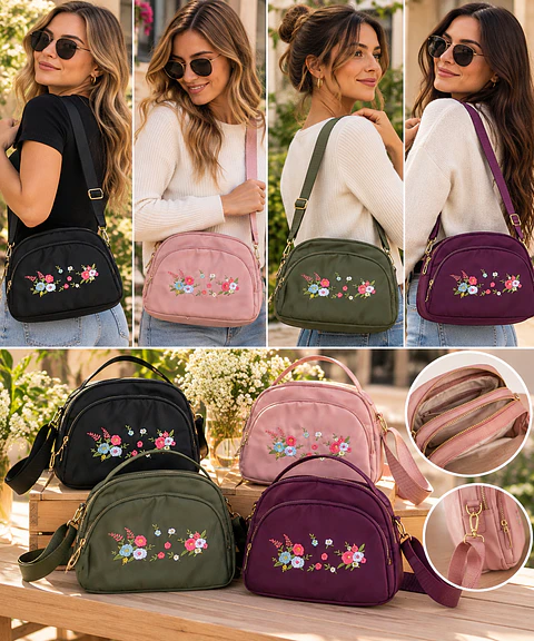 OFERTA BANDOLERAS LOTE 6 UNIDADES COLORES SURTIDOS 