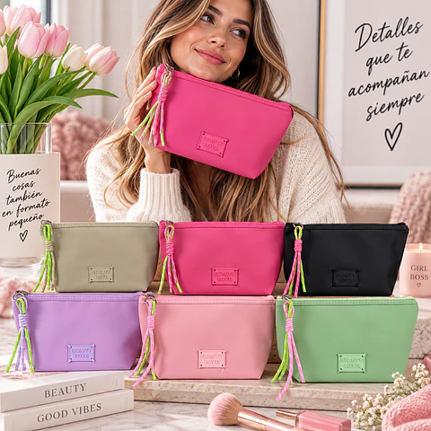 ‎ESTUCHES/COSMETIQUEROS  LOTE 6 UNIDADES